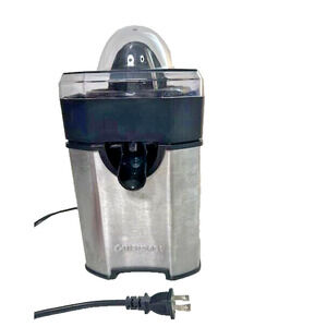 Cuisinart Electric Citrus Juicer Stainless Steel Countertop Tested Works